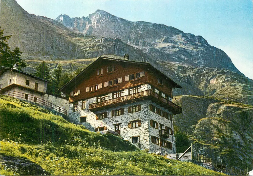 Hotel Perret — Valgrisanche (Aosta) — Uitgever Perret - Voorkant