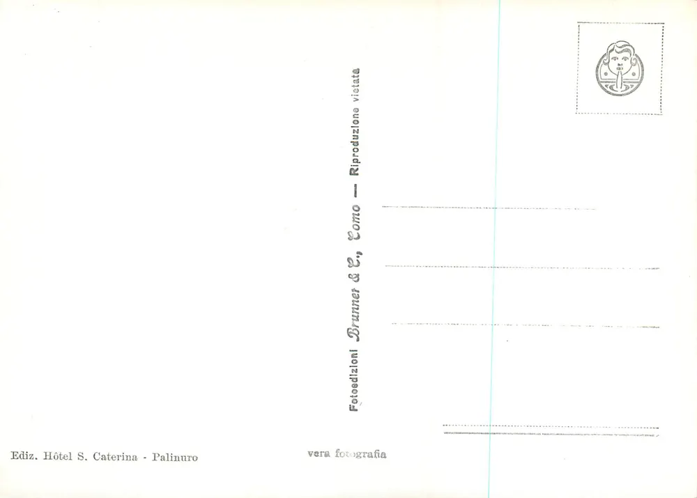Spiaggia della Marina e Foce del Lambro — Palinuro (Salerno) — Editore Hotel S. Caterina & C° - Verso