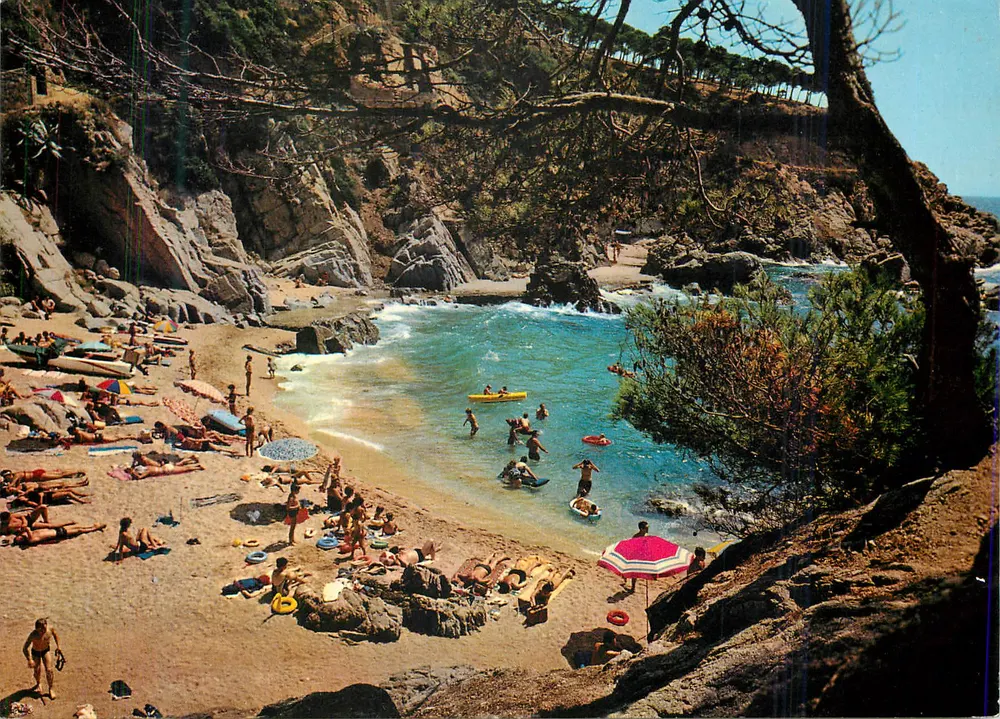 Cala d'en Trons — Costa Brava, Lloret de Mar — Fotografía Campana, n° GE 1607 - Awers
