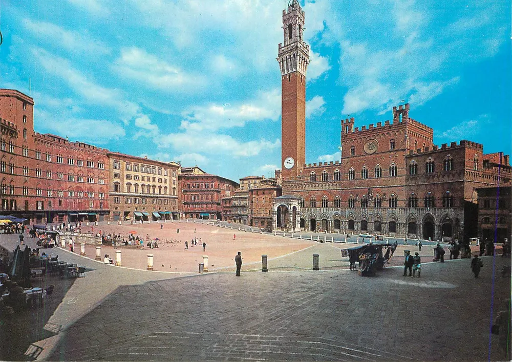 Siena — Piazza del Campo — Ed. R.I.S. di Romboni - Frente