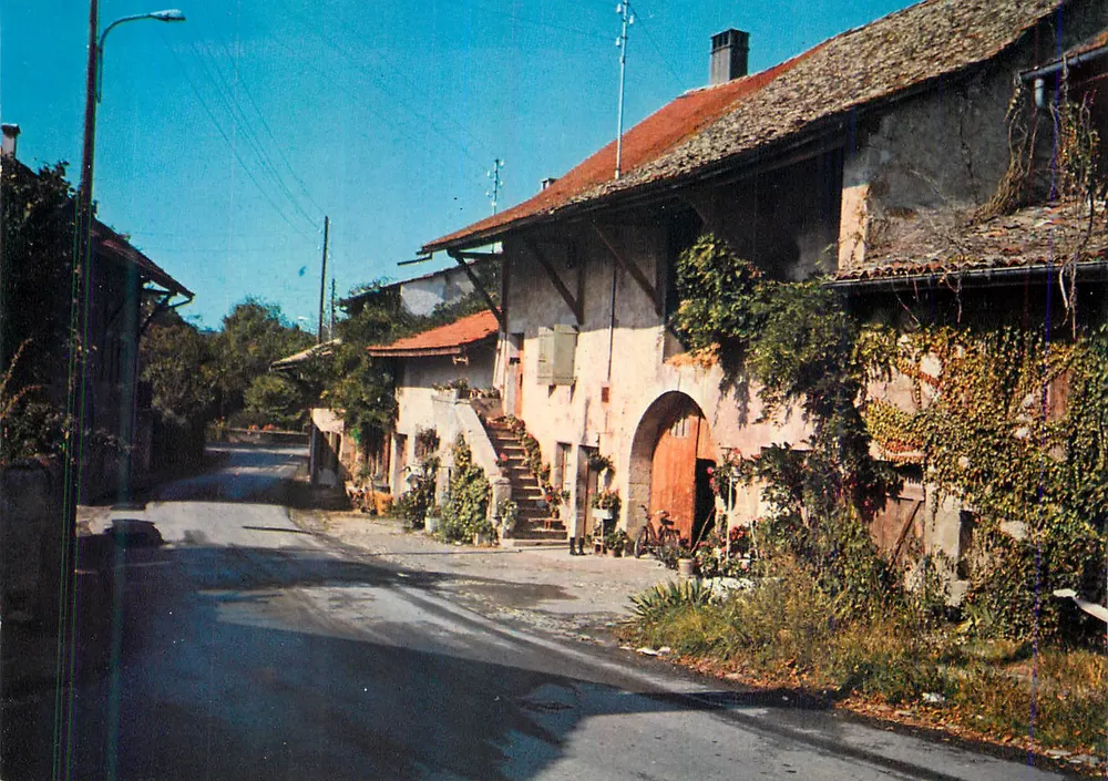 Vista de Cartigny — Campagna genebrina — Éditions Iris Mexichrome - Frente