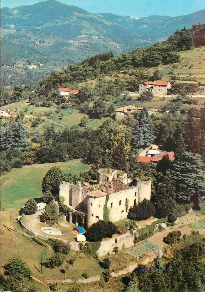 Das Schloss de la Chêze — Le Cheylard (Ardèche) — Ed. J. Cellard, Bron - Vorderseite