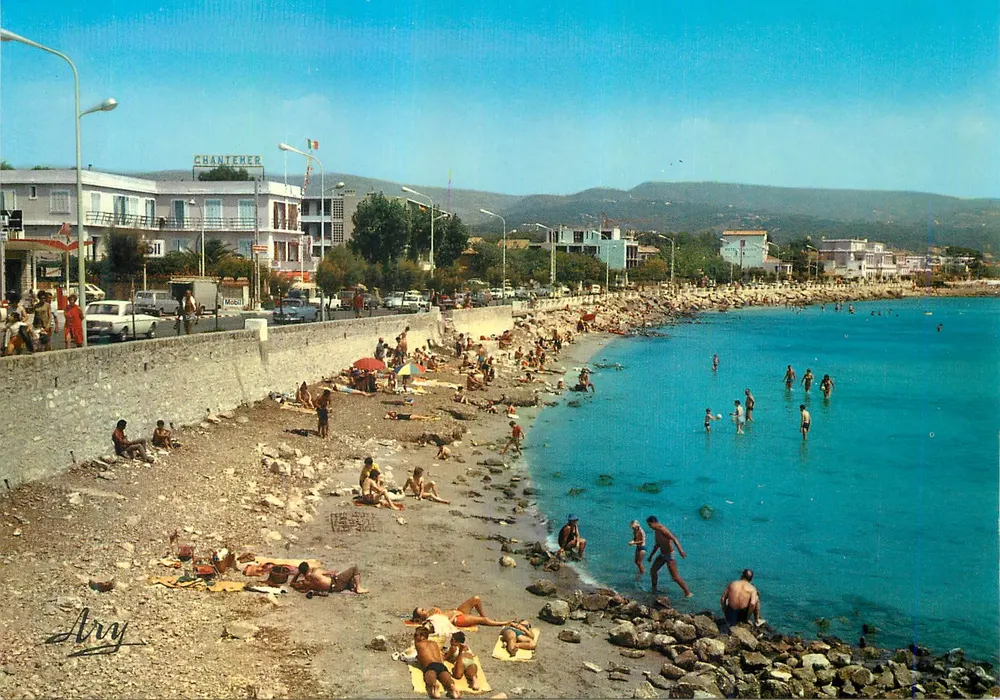 Ary — Plage — Édition TARDY - Recto