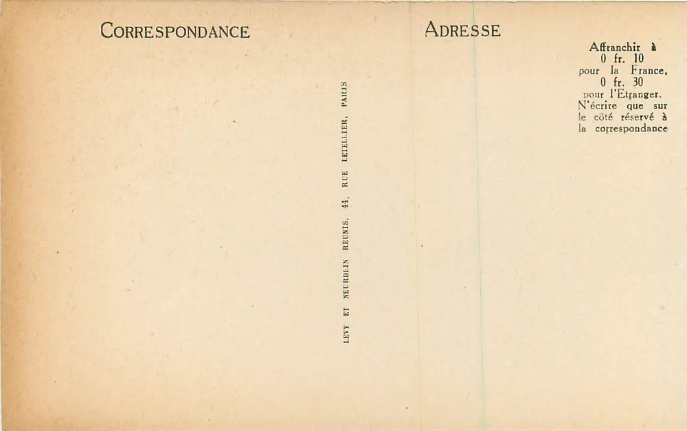 L'Ascension — Miniature de Jouquet — Musée Gondé, Chantilly (1918) - Verso