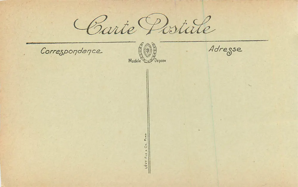 Fontainebleau — Das Schloss — Zimmer Marie-Antoinettes — N.G. - Rückseite