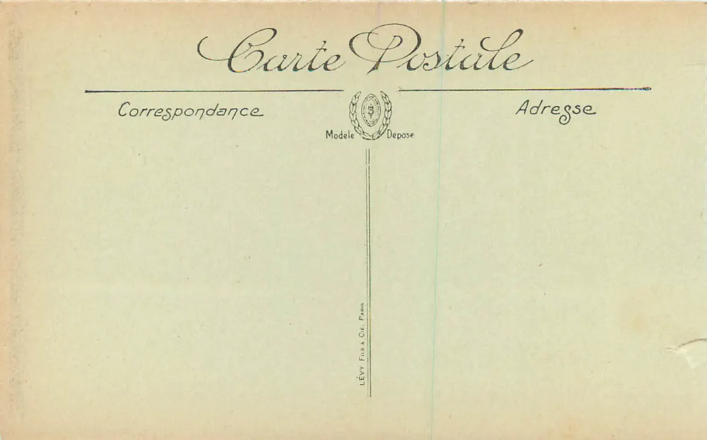 Fontainebleau — A Praça da Etapa — N. G. - Verso