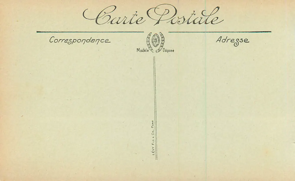 Fontainebleau — La Forêt — La Table du Grand Maître — N. G. - Verso