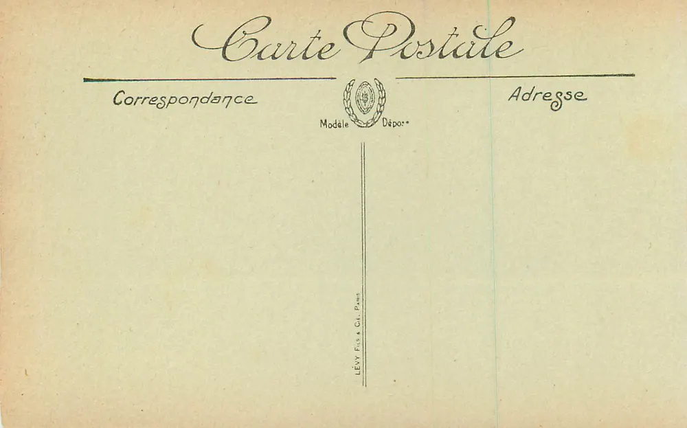 Fontainebleau — La Forêt — La Mare de Franchard — N.G. — N° 133 - Verso
