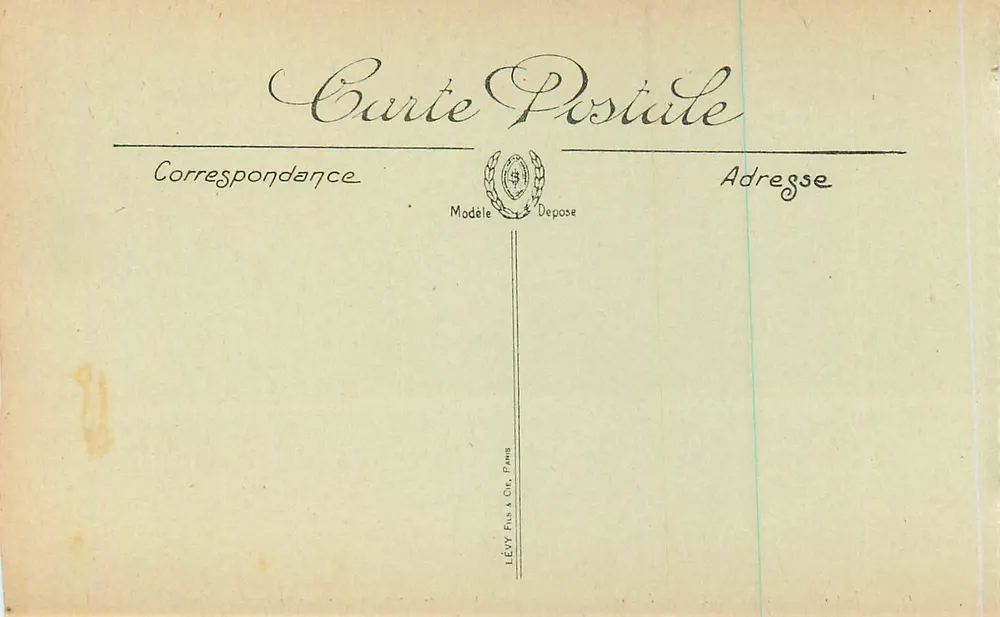 Fontainebleau — Der Wald — Der Felsen von Milet und Rousseau — N. G. - Rückseite
