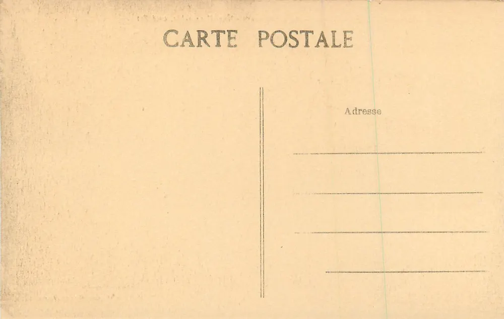 Vitré (Ille-et-Vilaine) — O Castelo — Pátio interno — Vista geral, lado Leste — A. Lamiré, editor, Rennes - Verso