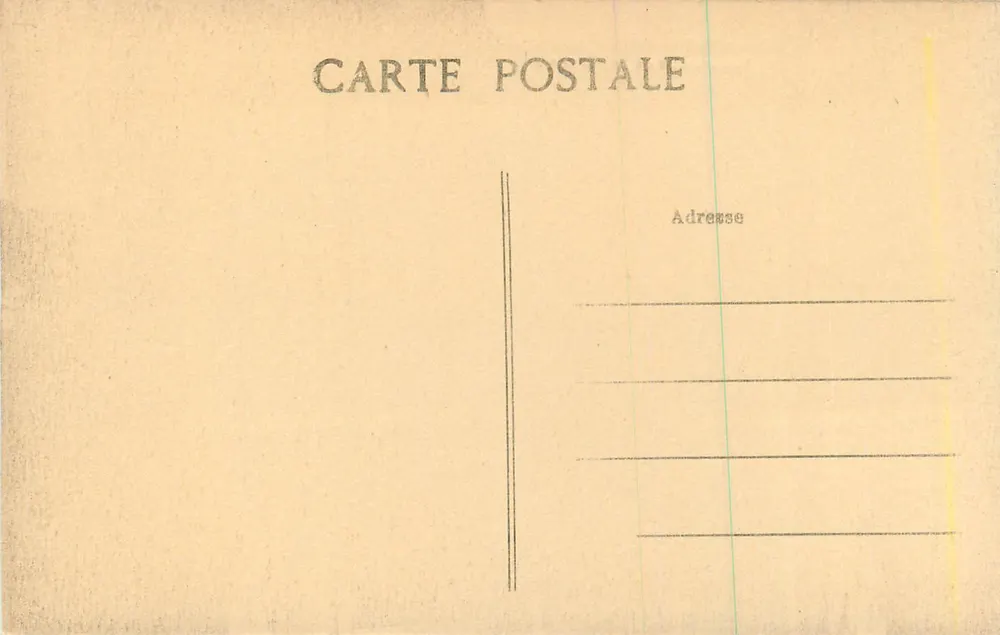 Vitré (I.-et-V.) — Le Château, Vue d'ensemble, Place St-Yves — Éditeur : A. Gaudin, Intermédiations - Verso