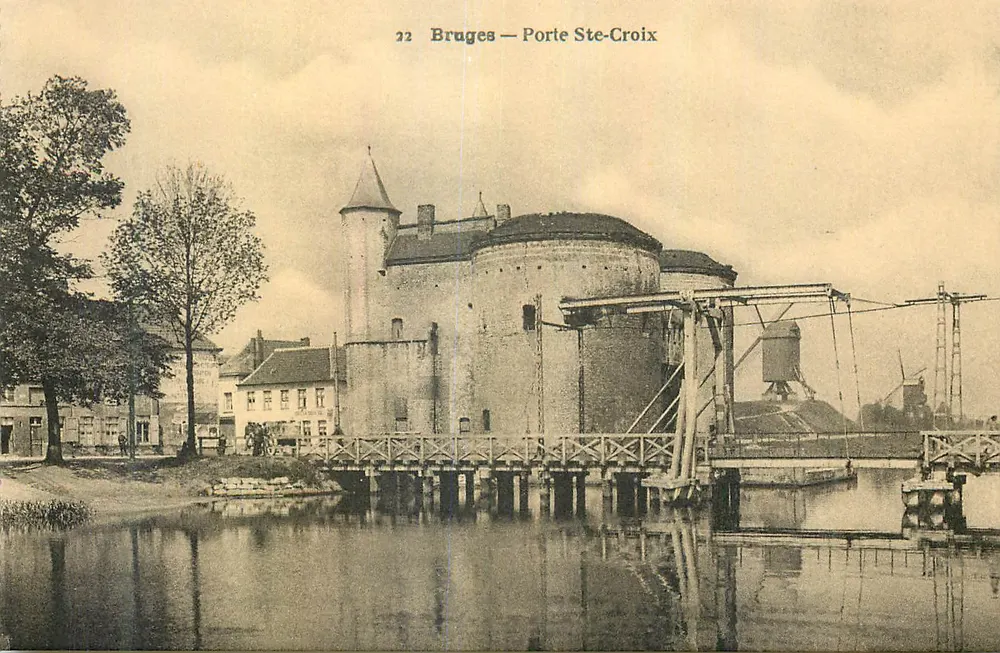 Bruges — Porta Ste-Croix — editor La Carte d'Art - Frente