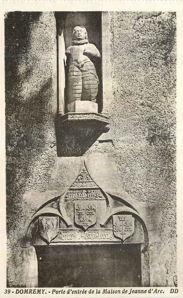 Domrémy - Eingang zur Jeanne-d'Arc-Haus — Phototypie Daniel Dolbey, Mirecourt - Vorderseite