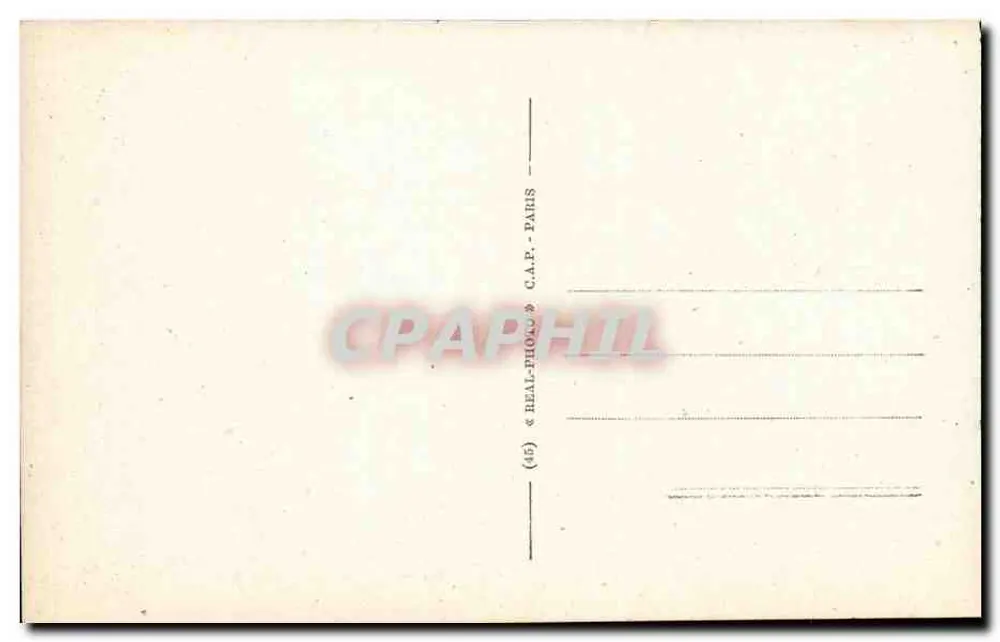 Saint-Adresse — De Kliffen en het Haven van Le Havre — C.A.P. (46) - Achterkant