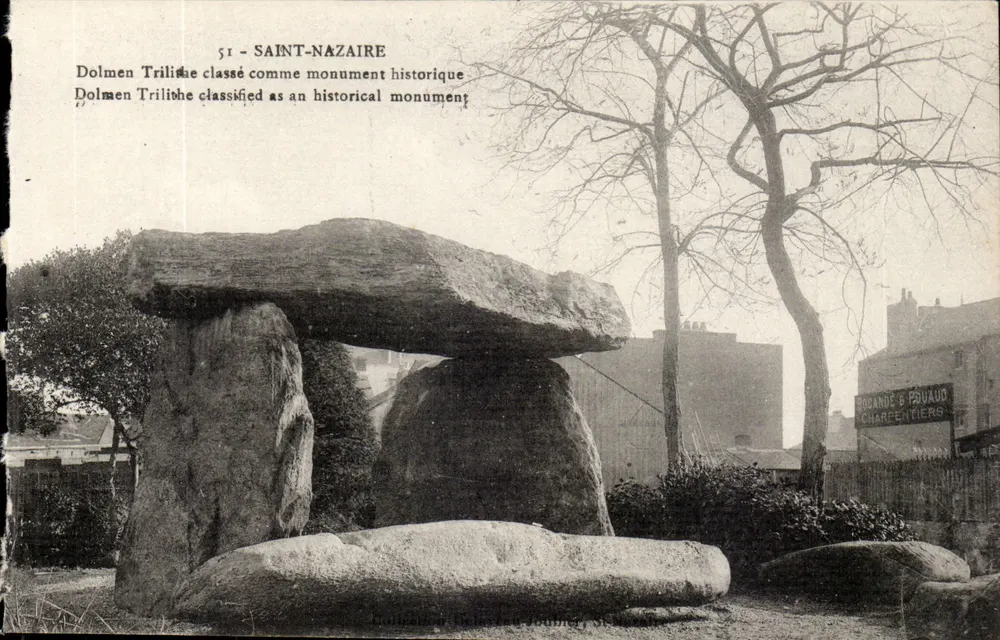 Trilitth-Dolmen — Saint-Nazaire — Verlag Hocarade & Prouaud - Vorderseite