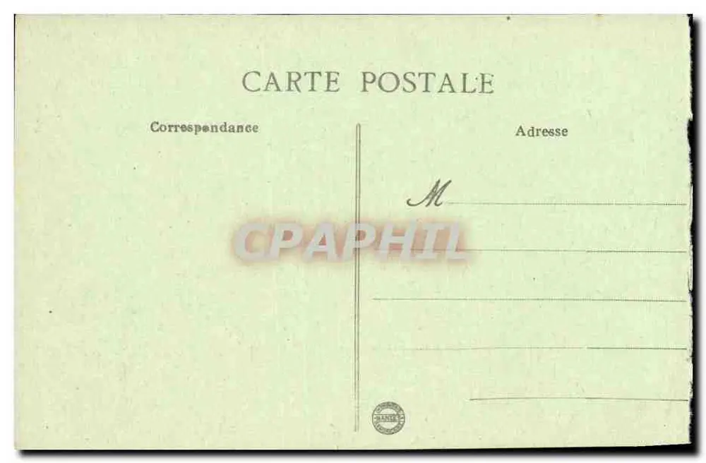 Saint-Nazaire — Das Post- und Telegraphenamt — General Post Office - Rückseite