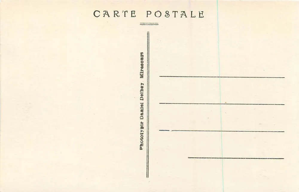 Domremy — Maison où naquit Jeanne d'Arc — D. D. - Verso