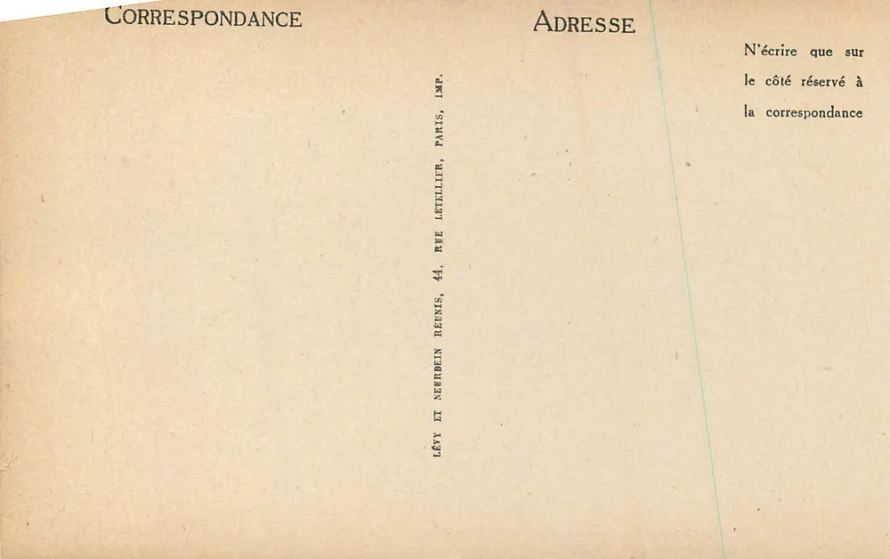 Biarritz — A Côte des Basques — LL 72 - Verso