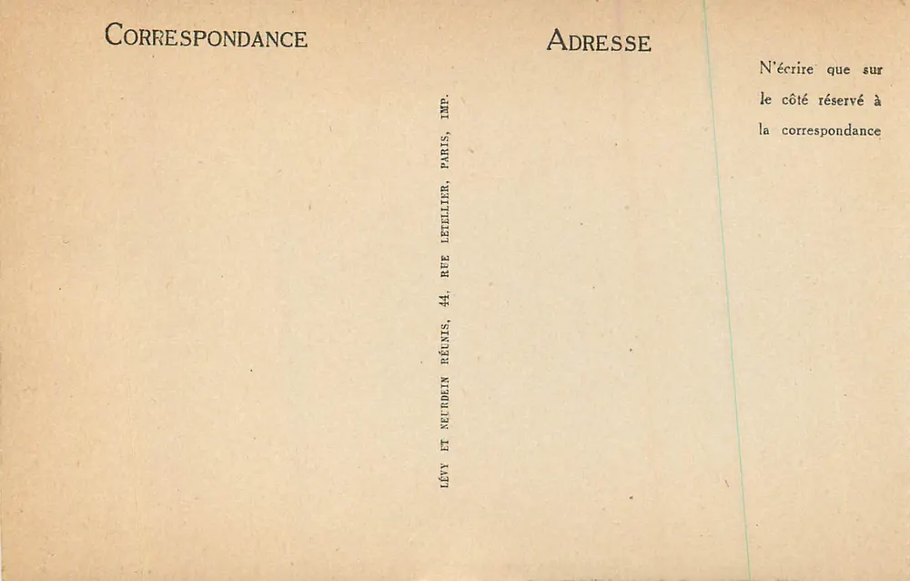 Biarritz — Un Coin de la Chambre d'Amour — LL - Verso