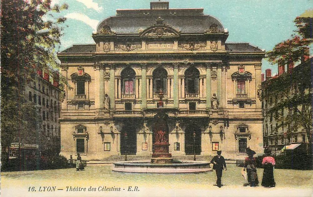 LYON — Théâtre des Célestins — E.R. - Front
