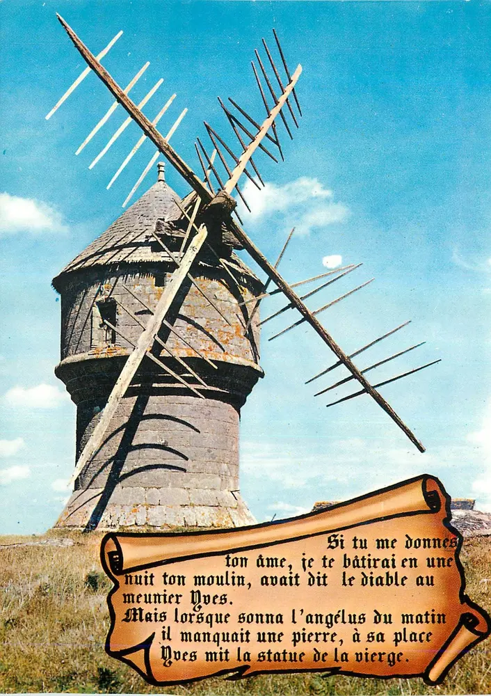 Młyn Diabła — Guérande — Wydawnictwo Sztuki 'JACK' - Awers