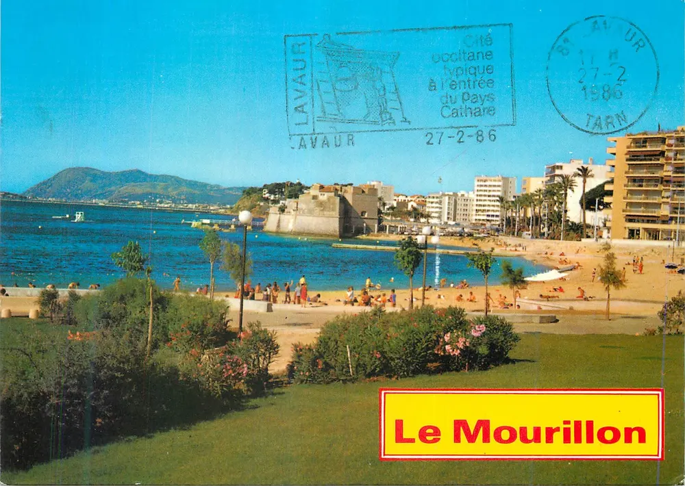 Le Mourillon — plage à Lavaur — Éditions de France - Recto