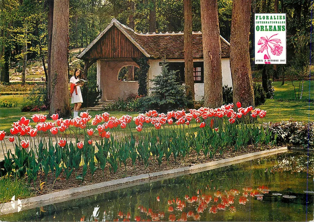 Parc Floral - Orléans — Floralies Internationales — Edição especial - Frente
