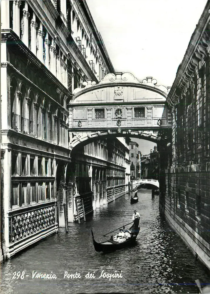 Veneza - Ponte dei Sospiri - Zago Venezia n°298 - Frente