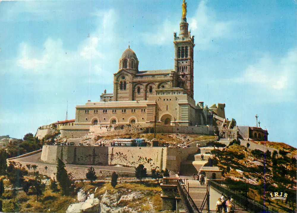 Notre-Dame de la Garde — Marseille — éditeur IRIS - Recto