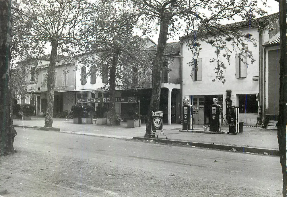 Café-Rogale — Tankstelle Fina — Astaffort — Editions L.&G. - Vorderseite