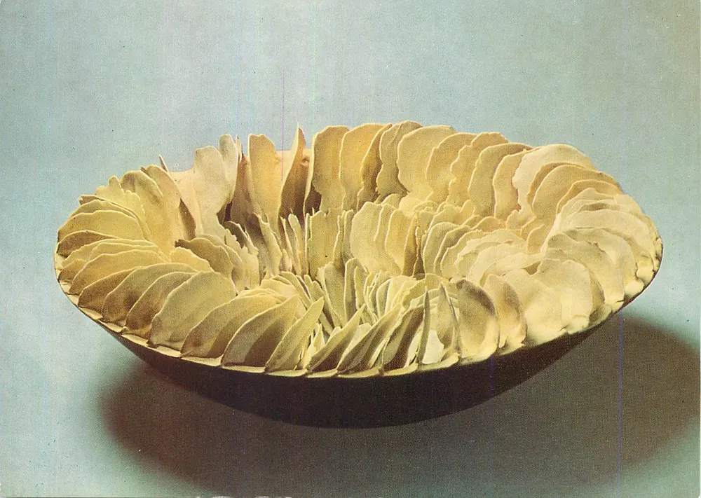 Fungi form — porcelaine — Victoria and Albert Museum, série Circ.38 - Recto