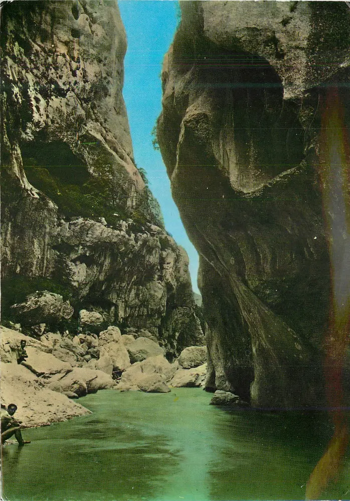 Der große Canyon von Verdon — In den Ralingues — Editions S.E.P.T. - Vorderseite