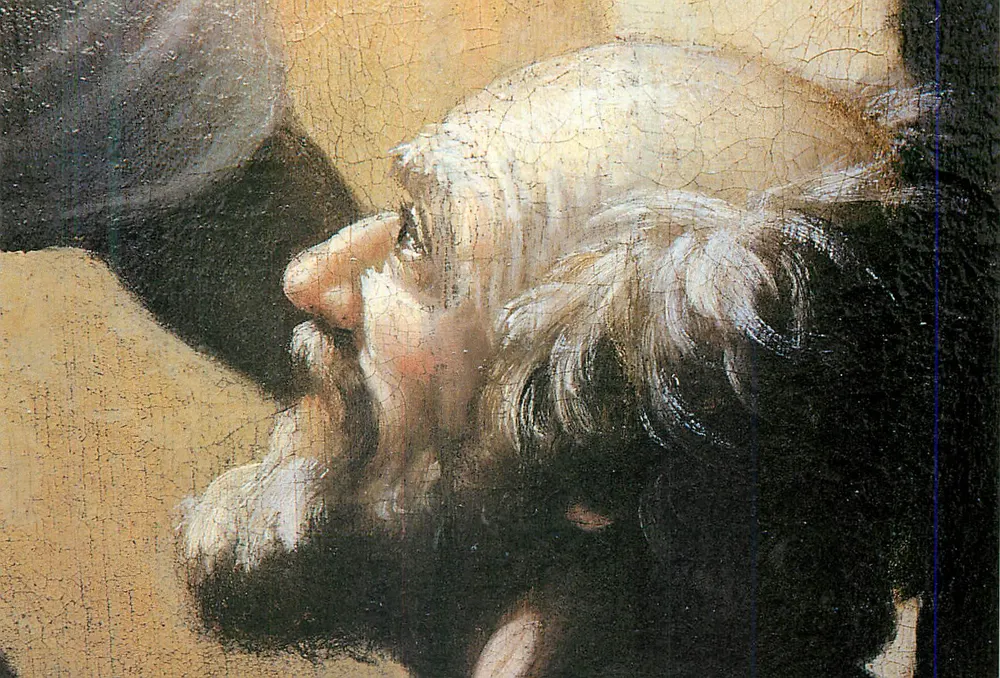 Die Verkündigung des Petrus — Detail — Départemental Committee für Denkmalschutz von Seine-et-Marne, Melun - Vorderseite