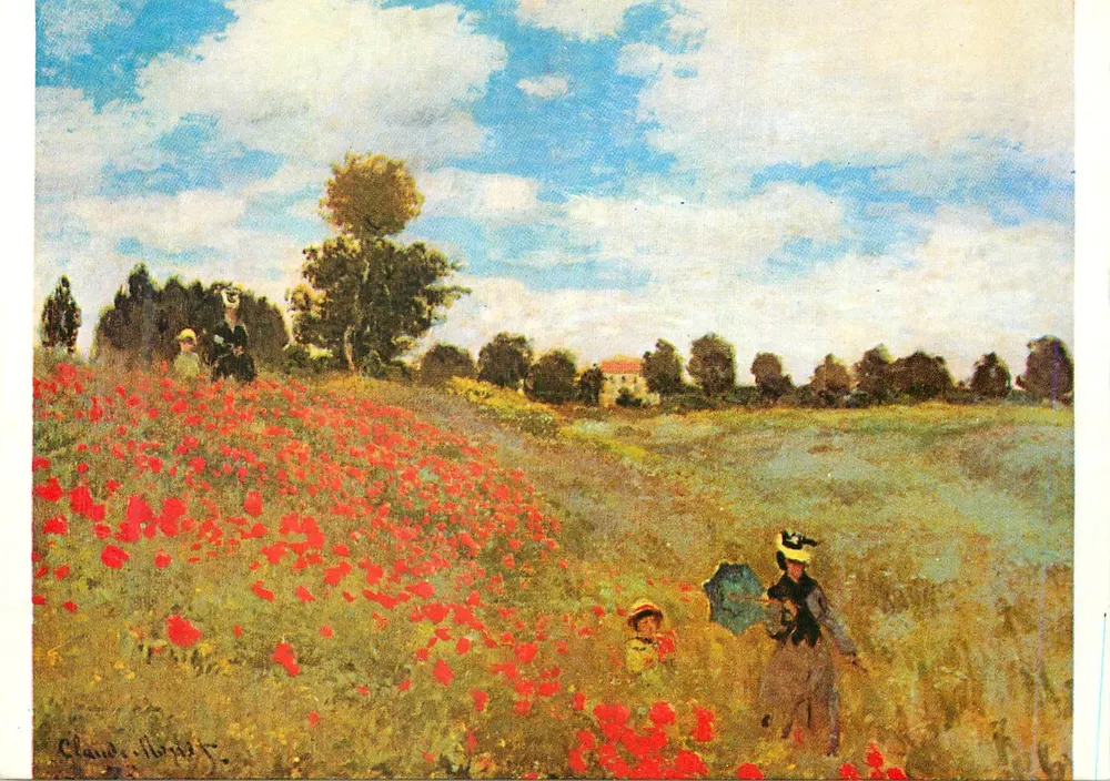 Les Coquelicots — 1873 — Fernand Hazan, editor - Frente