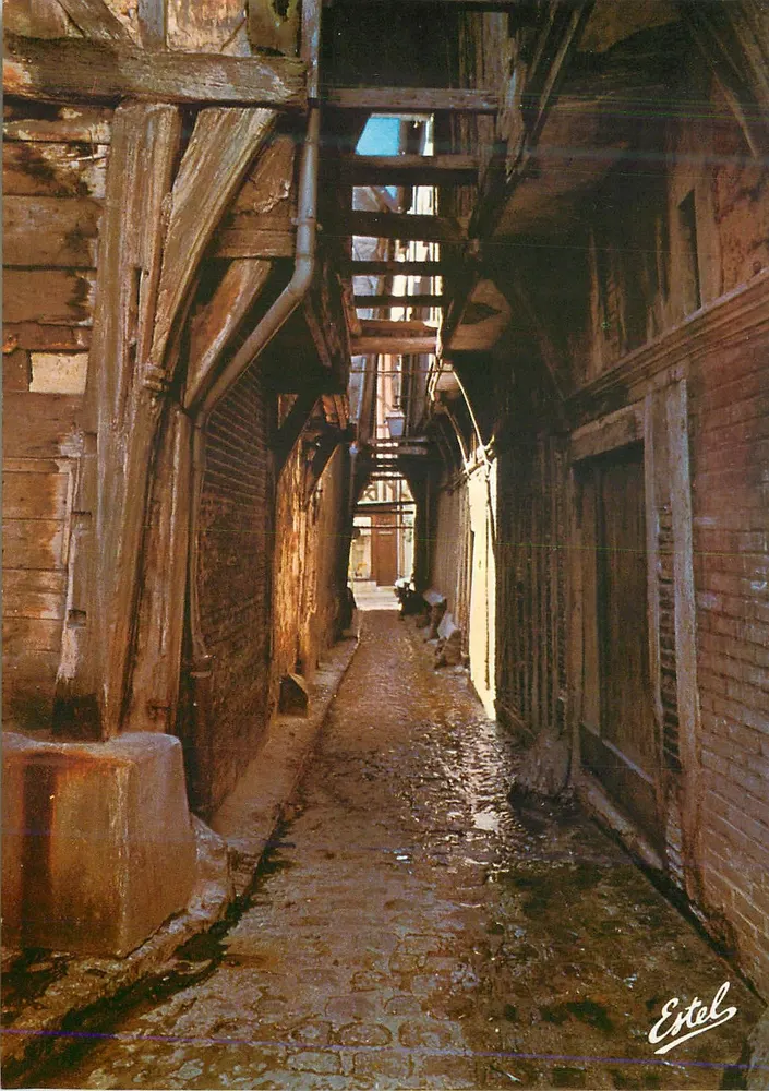 Troyes (Aube) — Die malerische Rue aux Chats — Éditions Estel - Vorderseite