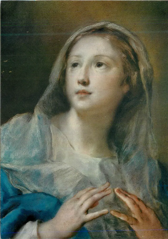 Madonna — Werk von Rosalba Carriera — Edition ARDO von VENICE - Vorderseite