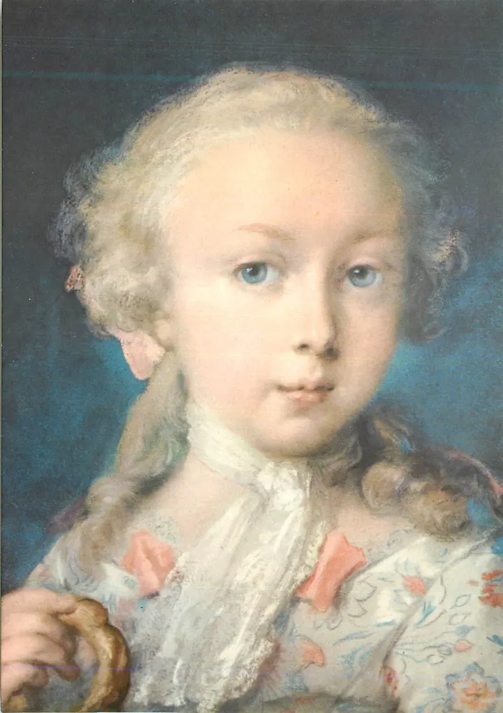 Retrato de criança — Carriera (1675-1758) — Éditions Beatrice d'Este - Frente