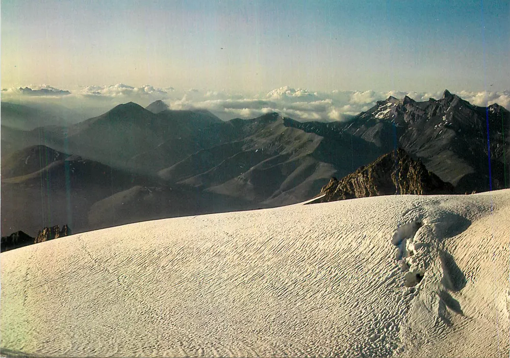 Die Écrins — Der Girose-Pass (3518 m.) — IRIS, cap théo Jac, n° 051057 - Vorderseite