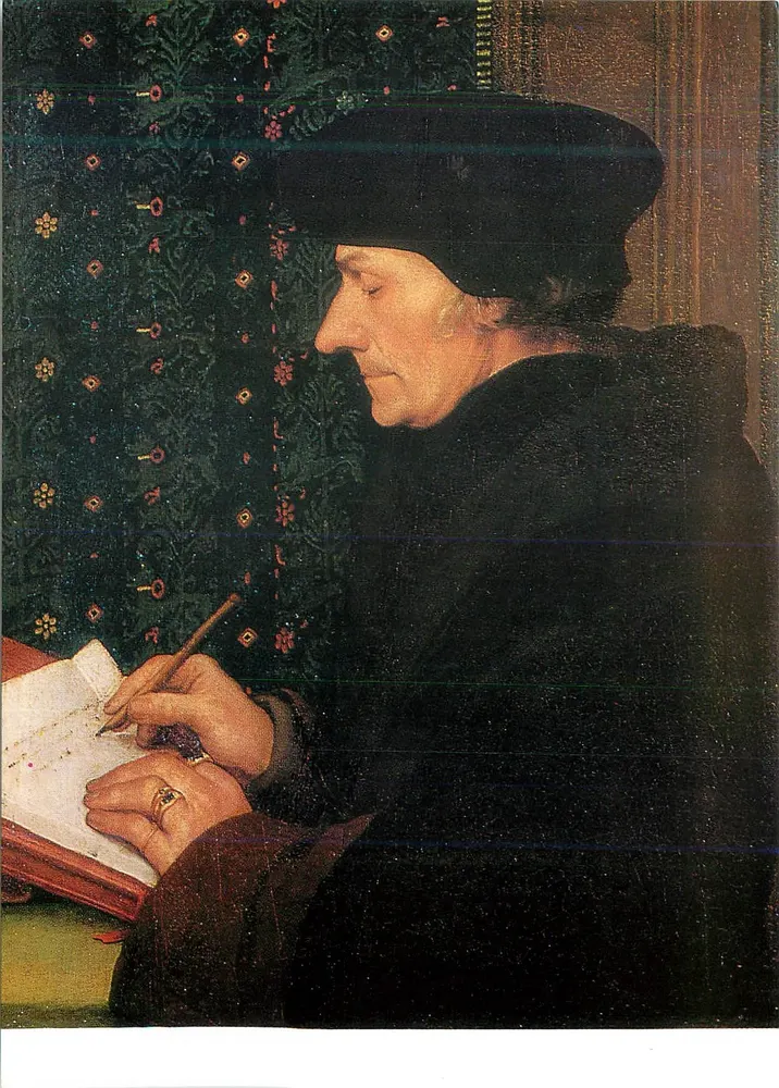 Porträt von Didier Érasme — von Holbein dem Jüngeren — Éditions des Musées Nationaux, Paris 1972 - Vorderseite