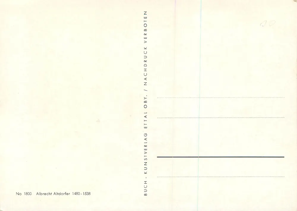 São João Evangelista — pintura — Kunstverlag Ettal - Verso