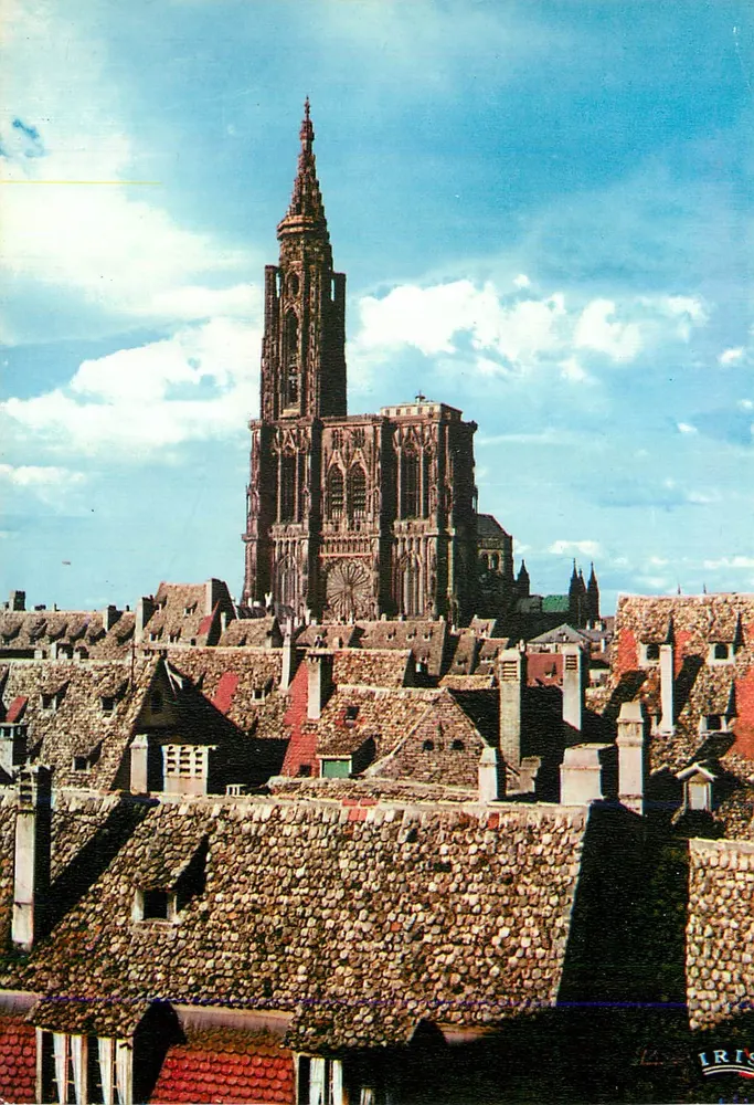 Strasbourg — Catedral — Éditions Hachette - Frente