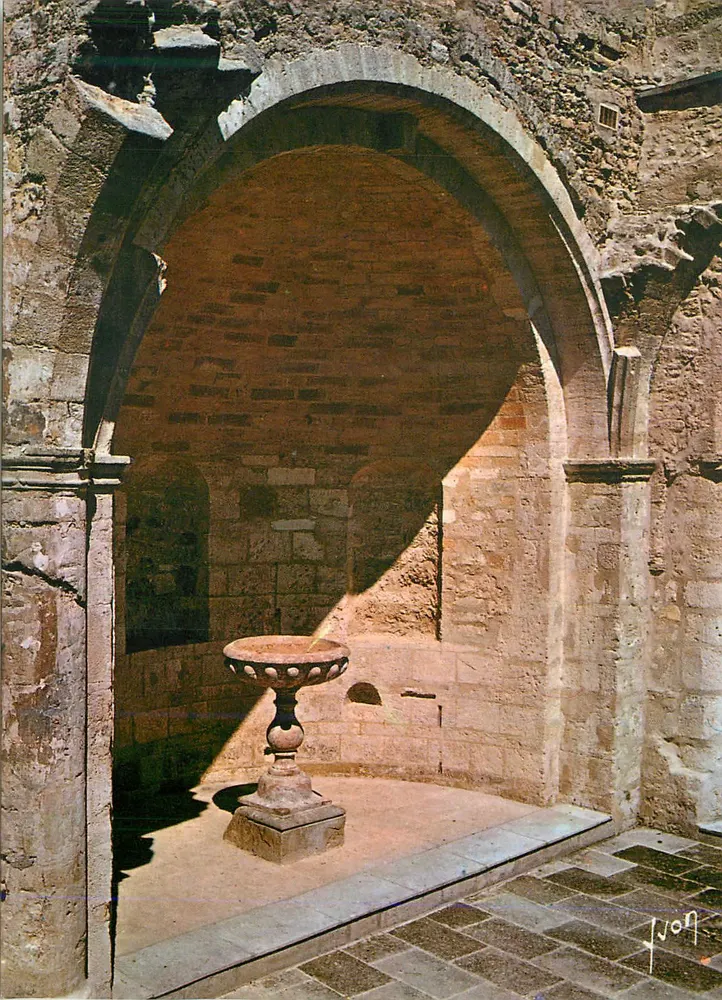 Fontaine Saint-Roch — Quartier Aragonais — Éditions d'art VON - Recto