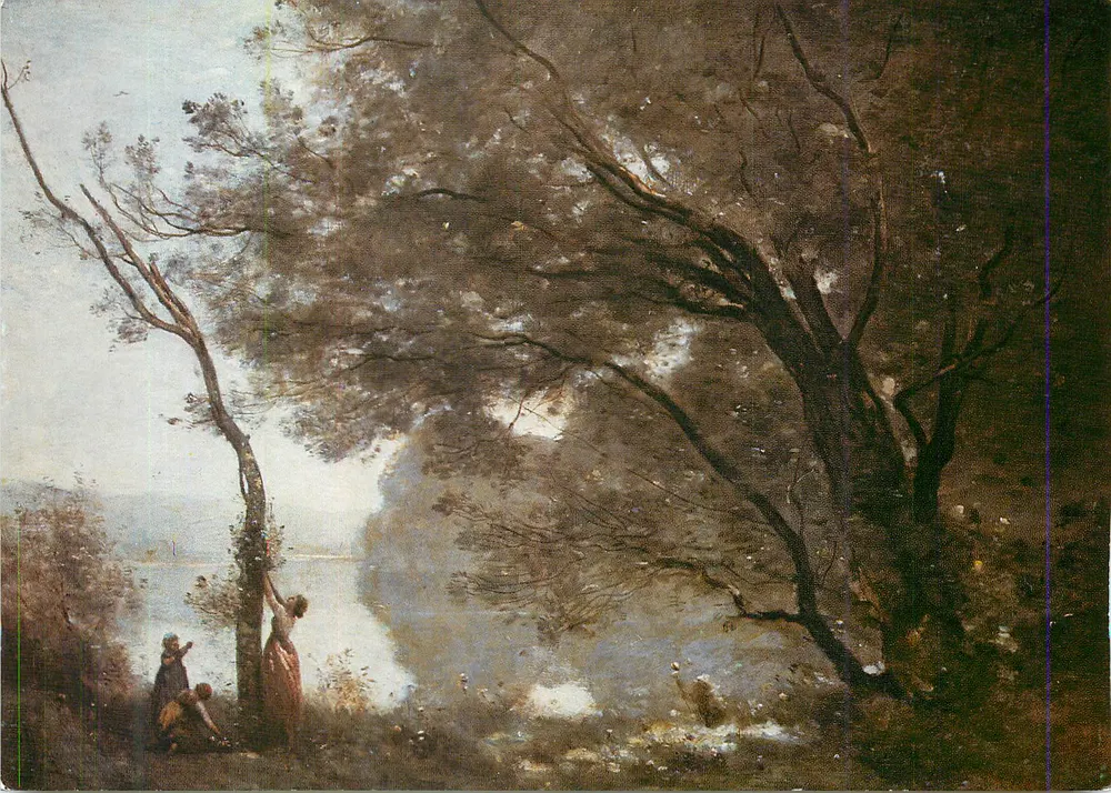 Erinnerung an Mortefontaine — Camille Corot (1796-1875) — Éditions des musées nationaux, 1975 - Vorderseite
