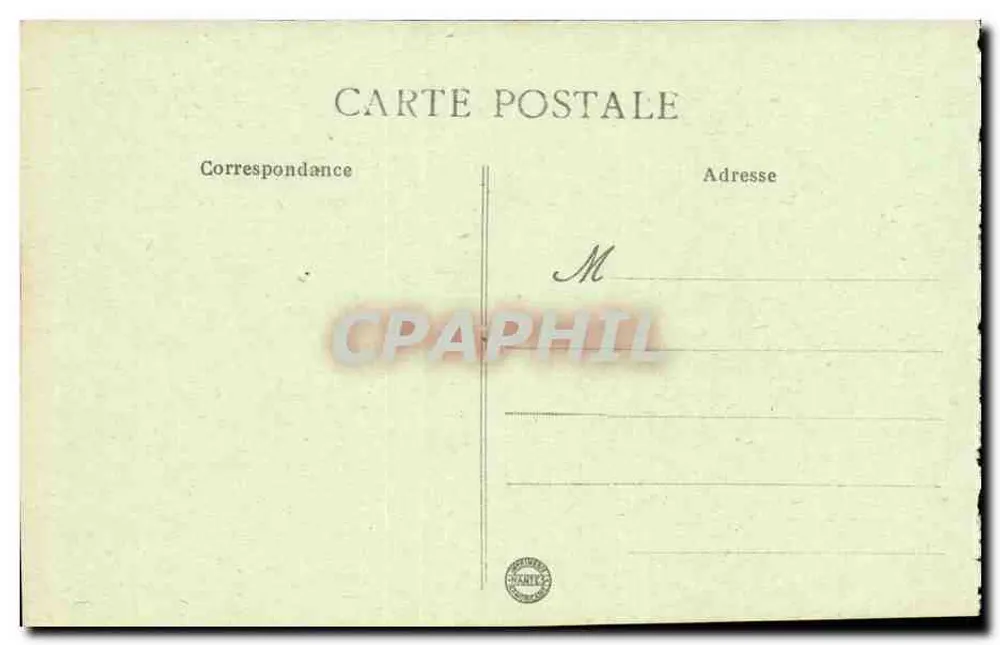 Saint-Nazaire — La Sous-Préfecture — Éditeur : Paul Joubief, n° 1068 - Verso