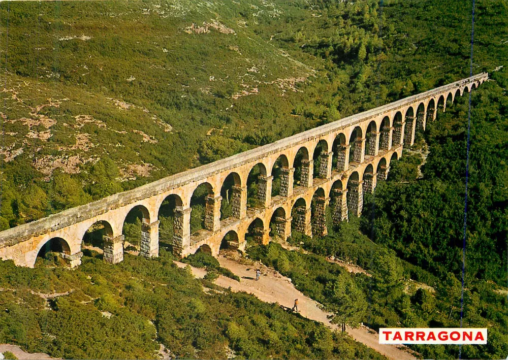 Aqueduto Romano — Tarragona — Editor RAYMOND, n° 78 - Frente