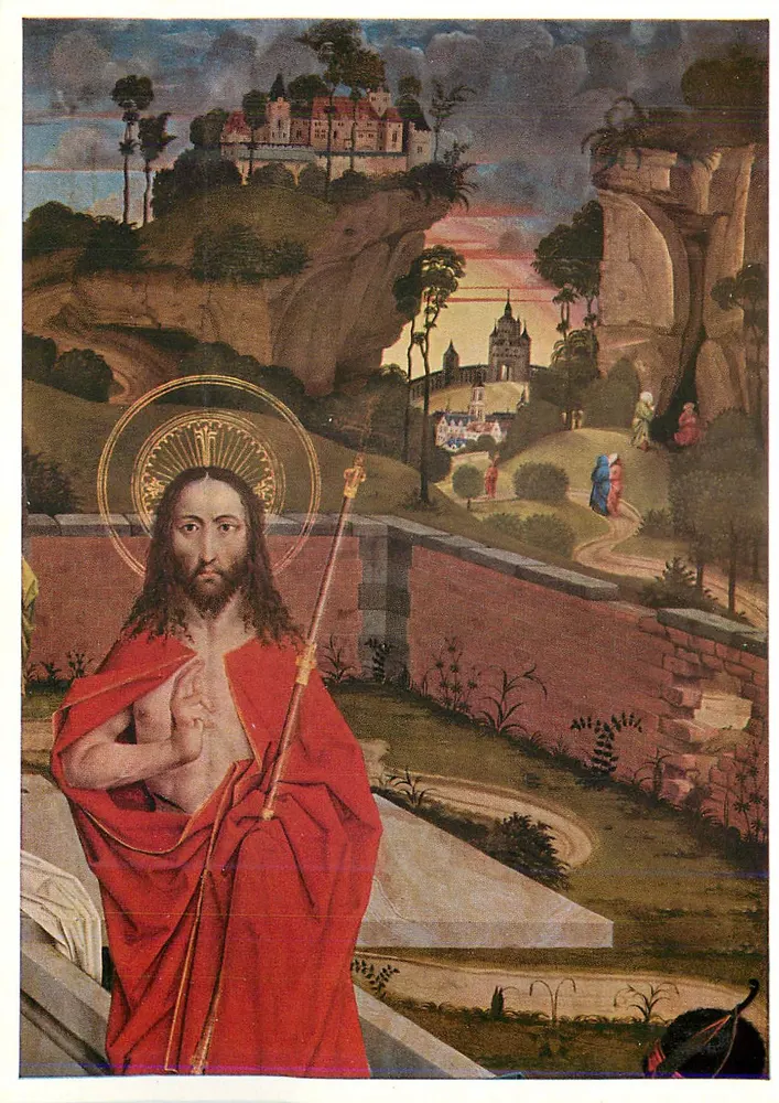Auferstehung des Christus — Hans Pleydenwurff (um 1420–1472) — HIRMER Verlag München - Vorderseite
