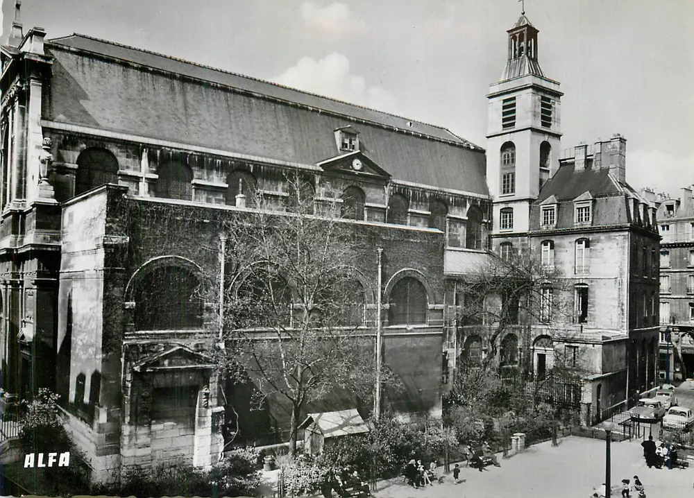 Église Notre-Dame des Blancs-Manteaux — Paris (IVe) — Édition ALFA - Recto