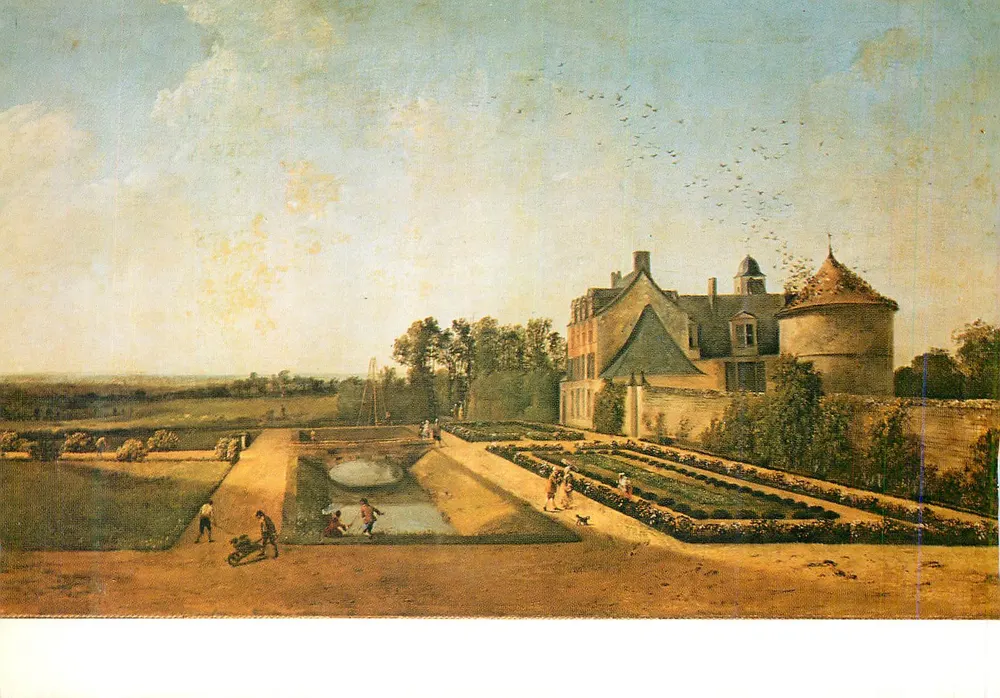 Vue de Paradis, près de Chanteloup — Jean-Pierre Houel (1735-1813) — Éditions des Musées Nationaux - Recto