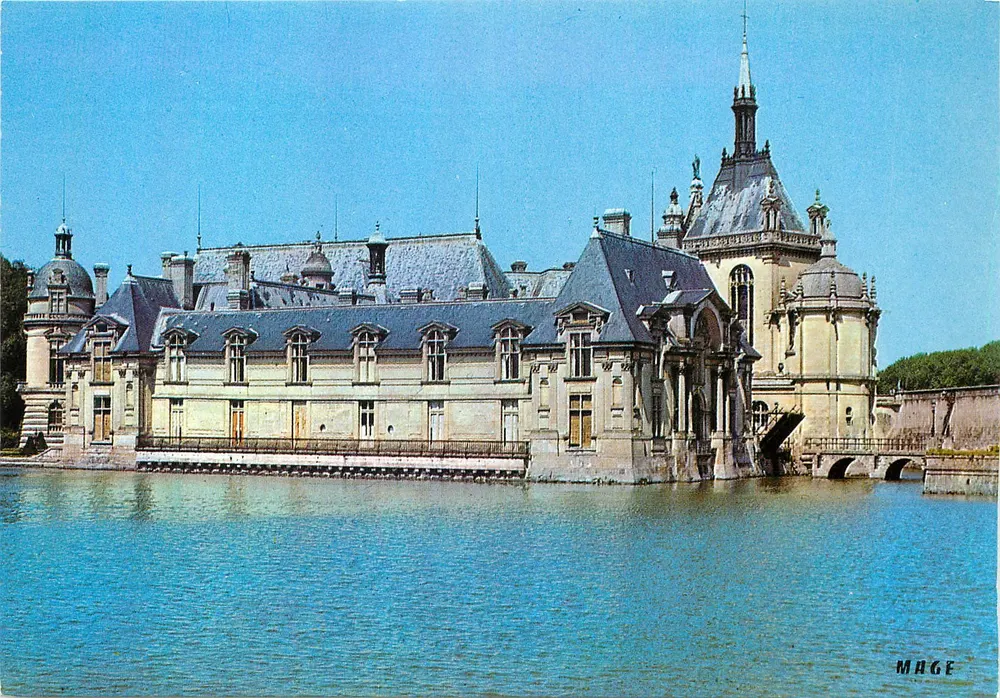 Chantilly — Castelo de Condé — Edições MAGE - Frente