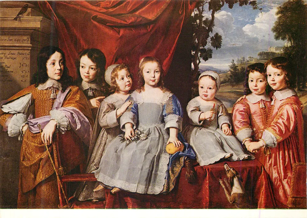 Die Habert-Kinder von Montmor — Philippe de Champaigne (1602–1674) — Editions des Musées Nationaux - Vorderseite